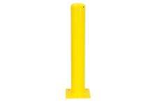 Afschermpaal geel 114 x 750 mm.