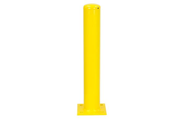 Afschermpaal geel 114 x 750 mm.