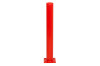 Afschermpaal rood 114 x 1000 mm.