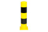 Afschermpaal geel/zwart 159 x 750 mm.