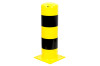 Afschermpaal geel/zwart 220 x 750 mm.