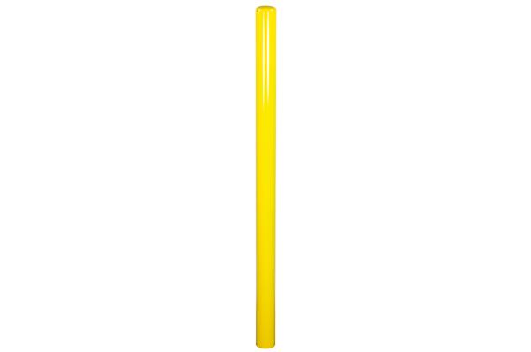 Afschermpaal aardebaan geel 114 x 2000 mm.