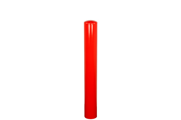 Afschermpaal aardebaan rood 220 x 1700 mm.