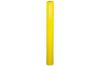Afschermpaal aardebaan geel 220 x 2000 mm.