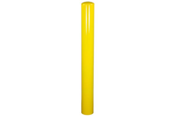 Afschermpaal aardebaan geel 220 x 2000 mm.