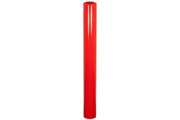 Afschermpaal aardebaan rood 220 x 2000 mm.