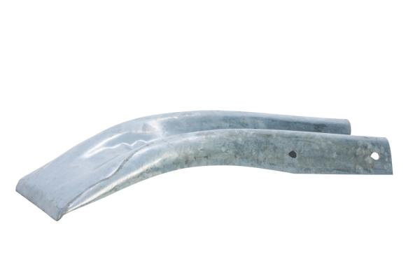 Vangrail eindstuk schelp type A