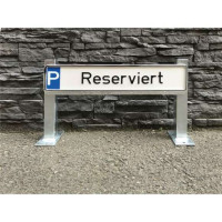 Houder voor parkeerbord 350 mm.