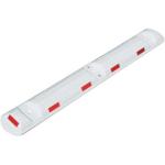 Smalle parkeerdrempel wit