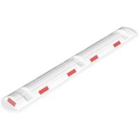 Smalle parkeerdrempel wit