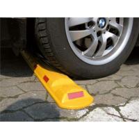 Smalle parkeerdrempel wit