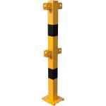 Verwijderbare middenpaal voor boven- en kniestang