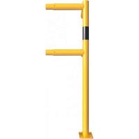 Eindpaal veiligheidsreling 500 mm.