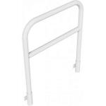 Veiligheidshek met dwarsbalk geschikt voor wandmontage 1200x1000 mm.