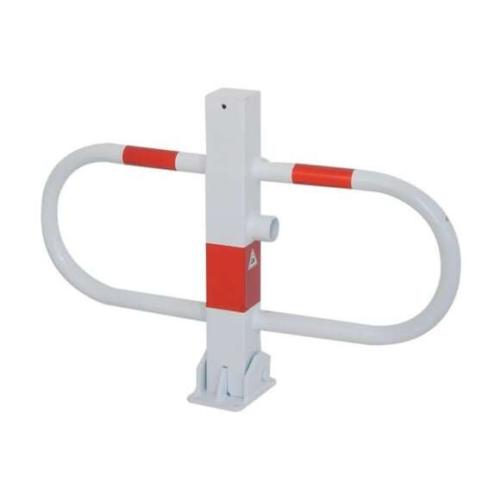 Parkeerbeugel, neerklapbaar, met driehoekigslot