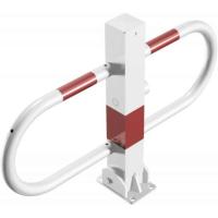 Parkeerbeugel, neerklapbaar, met driehoekigslot