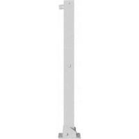 Neerklapbare afzetpaal met hangslot 900 mm.