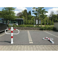 Parkeerbarrière draaibaar met driehoeksslot