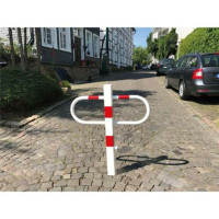 Parkeerbarrière verwijderbaar met profielcilinder en 3 sleutels