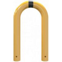 Beschermbeugel geel/zwart beton 250x400 mm.