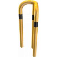 Beschermbeugel geel/zwart 90° 650 mm. hoog
