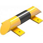 Stootbeschermbalk ronde stalen buis 86x400 mm.