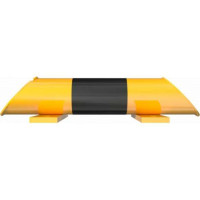 Stootbeschermbalk ronde stalen buis 86x400 mm.