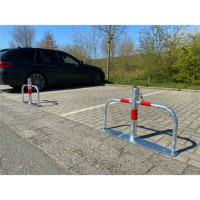 Parkeerbarrière met profiel cilinderslot