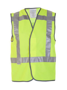 HIGH-VIS VEST, GEEL XL