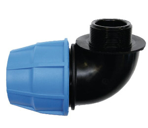 S16 KNIEKOPPELING 25X1" BU-DR.