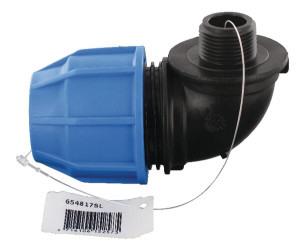 S16 KNIEKOPPELING 32X¾" BU-DR.