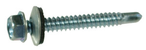 ZELFTAPPENDE PLAATSCHROEF 6,3X125MM, 10MM ZESKANT FLENSKOP, DIN 7504 KRAMP