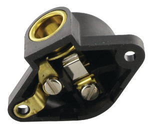 STEKKERDOOS 2-POL. S. PVC