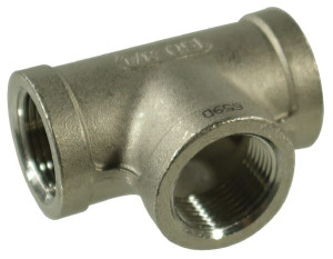 T-STUK RVS 3XBI 1 1/2"