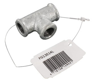 T-STUK VERZINKT 1/4"