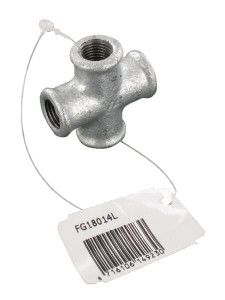 4-WEG KOPP. VERZ. BI 1/4"