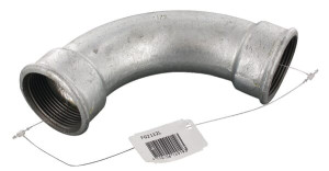 BOCHT 90° BI/BI VERZINKT 1 1/2