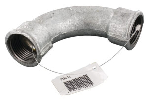 BOCHT 90° BI/BI VERZINKT 1"