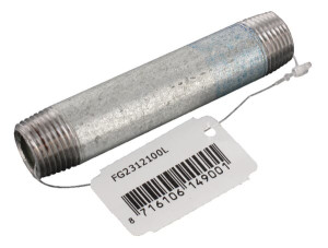 PIJPNIPPEL VERZ. 1/2"X100MM