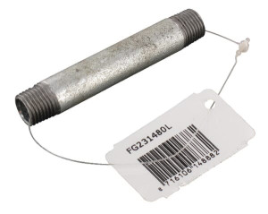 PIJPNIPPEL VERZ. 1/4"X80MM
