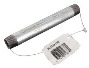 PIJPNIPPEL VERZ. 3/8"X120MM