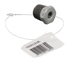 VERLOOP BU/BI 1/2"X1/8"