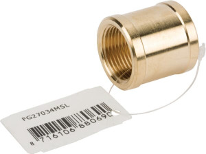 MESSING KOPPELING 2XBI 3/4"