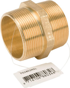 MESSING KOPPELING 2XBU 2"