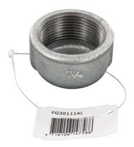 SLUITDOP ROND VERZ. BI 1 1/4"