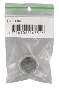 SLUITDOP ROND VERZ. BI 3/8"