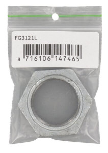 SLUITMOER VERZINKT 1"