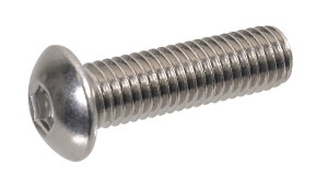 INBUSBOUT MET BOLKOP M4X16 RVS-A2