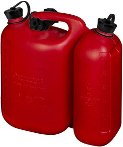 COMBI JERRYCAN ROOD 5,5L + 3L