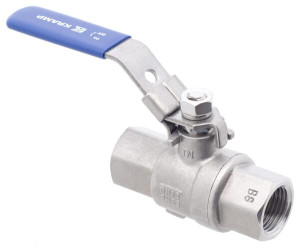 KOGELKRAAN RVS 2XBI 1/2''